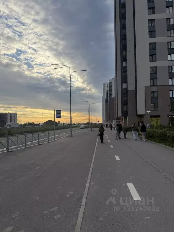 Студия Санкт-Петербург ул. Верхне-Каменская, 11к1 (25.1 м) - Фото 1