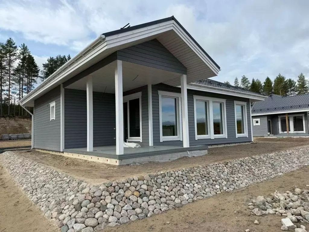 Дом в Карелия, Пряжинский район, Эссойльское с/пос, д. Сяргилахта  (50 ... - Фото 1