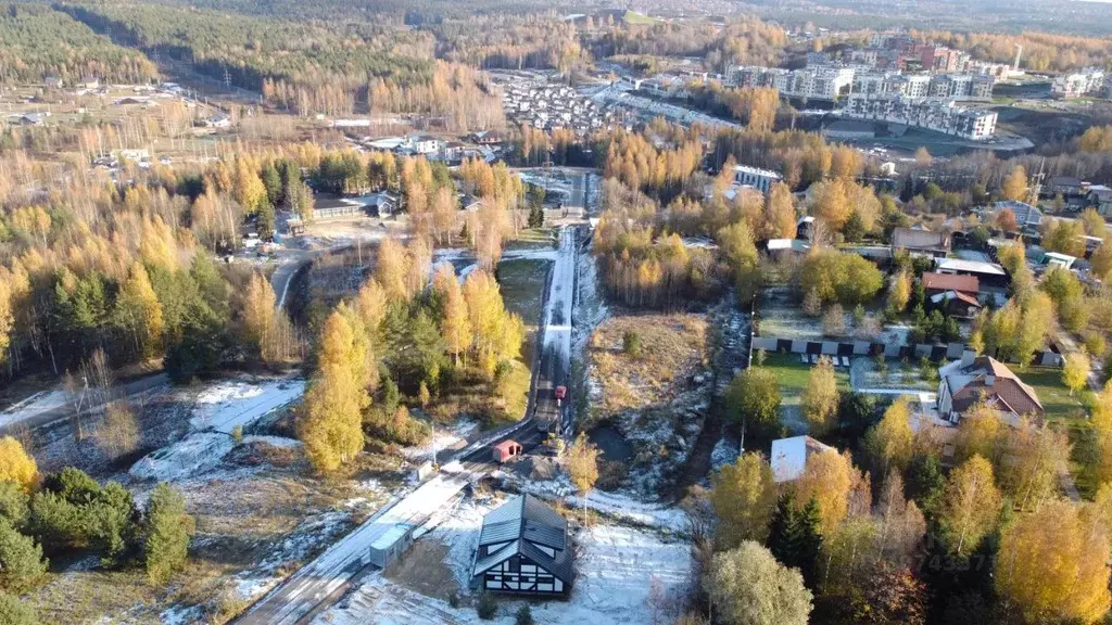 Участок в Ленинградская область, Всеволожский район, Бугровское ... - Фото 1