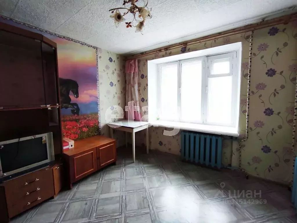 Комната Архангельская область, Вычегодский рп ул. Ленина, 53А (30.3 м) - Фото 0