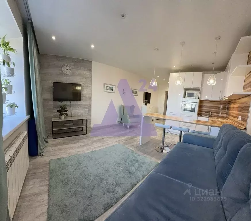 1-к кв. Алтайский край, Барнаул ул. Короленко, 122 (34.0 м) - Фото 1