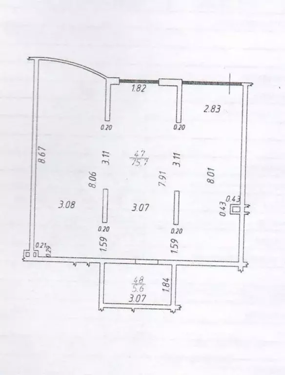 Помещение свободного назначения в Краснодарский край, Краснодар ул. ... - Фото 2