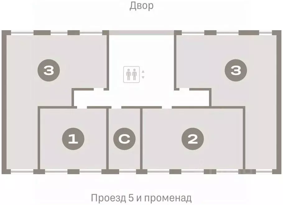 3-к кв. Свердловская область, Екатеринбург Академический мкр, 19-й ... - Фото 1