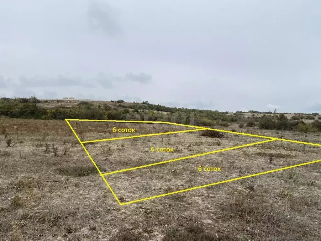 Участок в Крым, Симферопольский район, Мазанское с/пос, с. Опушки  ... - Фото 1