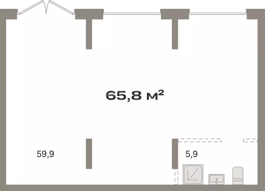 Помещение свободного назначения в Курганская область, Курган ... - Фото 2