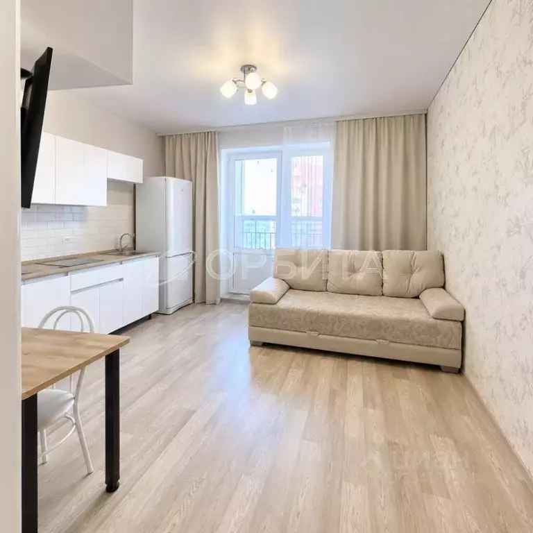 Студия Тюменская область, Тюмень ул. Парада Победы, 9 (20.4 м) - Фото 2