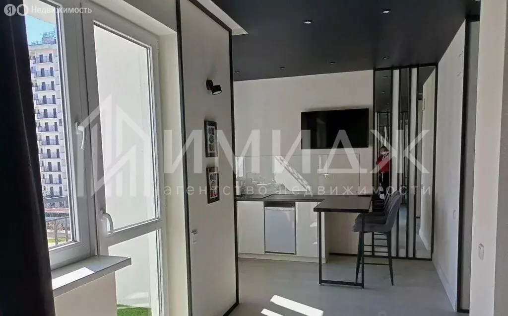 Квартира-студия: Сириус, улица Акаций, 34к6 (31 м) - Фото 0