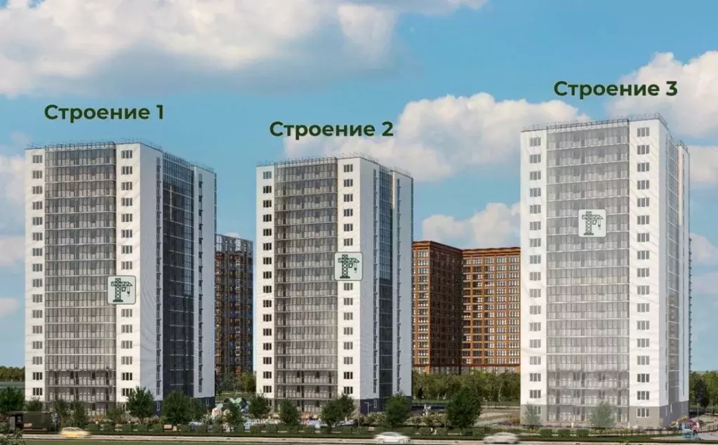 2-к кв. Красноярский край, Красноярск Мясокомбинат мкр, Три слона ... - Фото 1