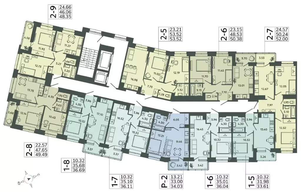 2-к кв. Ленинградская область, Ломоносовский район, Аннинское ... - Фото 1