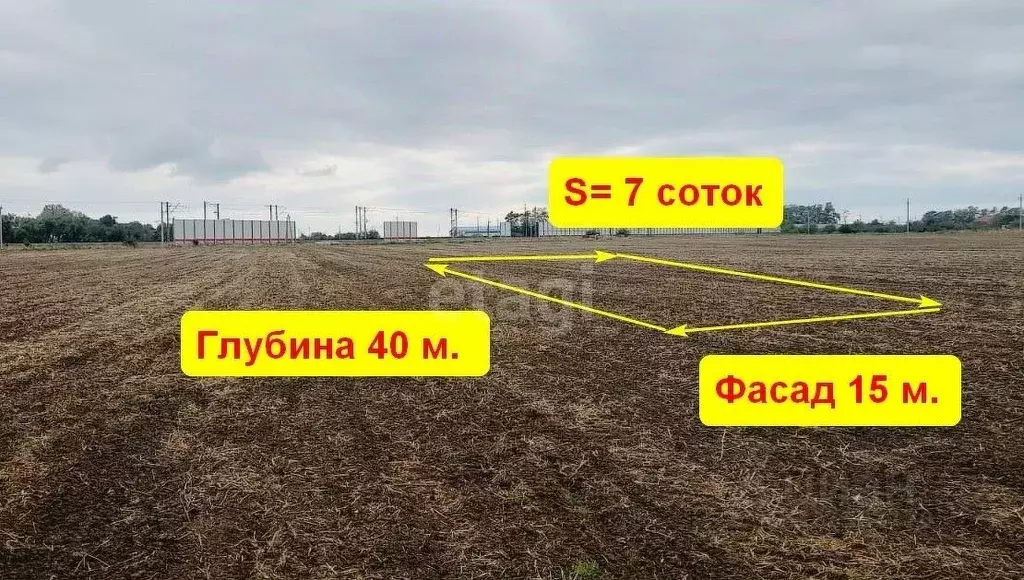 Участок в Краснодарский край, Анапа муниципальный округ, с. Витязево  ... - Фото 1