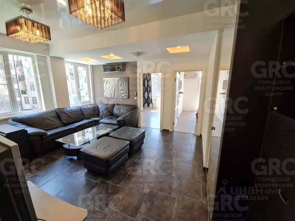 3-к кв. Краснодарский край, Сочи Светлана мкр, ул. Учительская (60.0 ... - Фото 1