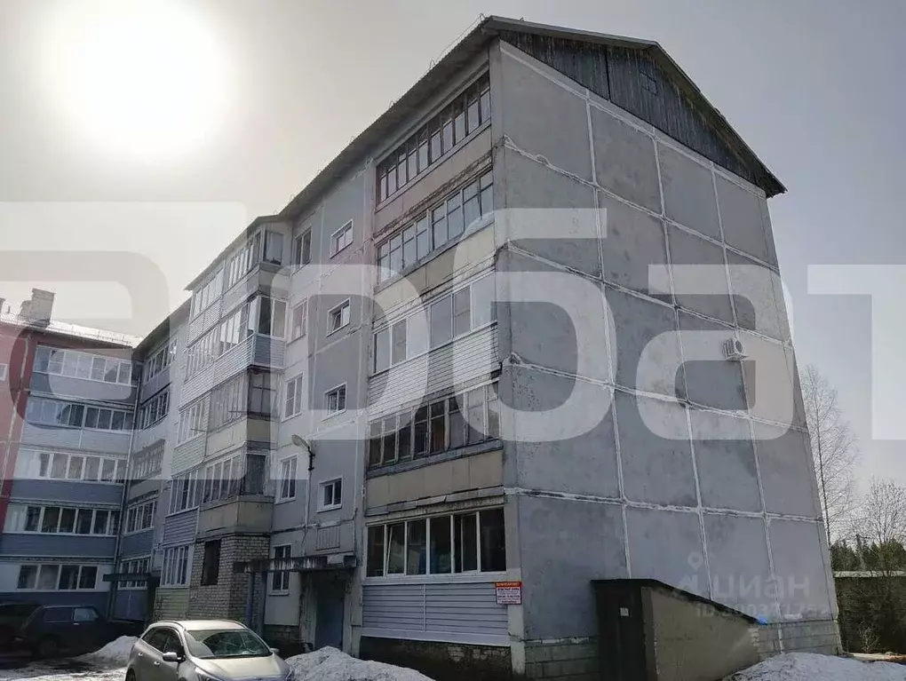 3-к кв. Костромская область, Шарья Парковая ул., 4А (61.0 м) - Фото 0