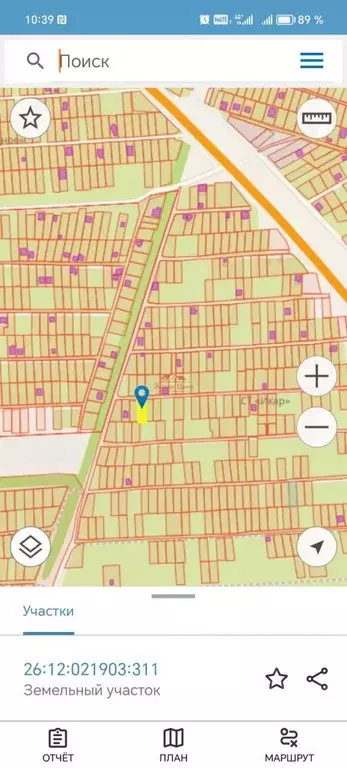 Участок в Ставропольский край, Ставрополь Икар садовое товарищество,  ... - Фото 1