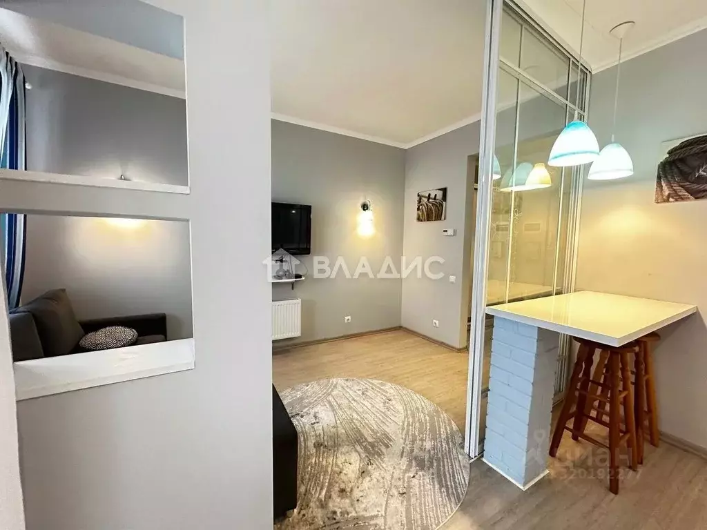 Студия Калининградская область, Светлогорск ул. Цветочная, 6 (23.4 м) - Фото 2