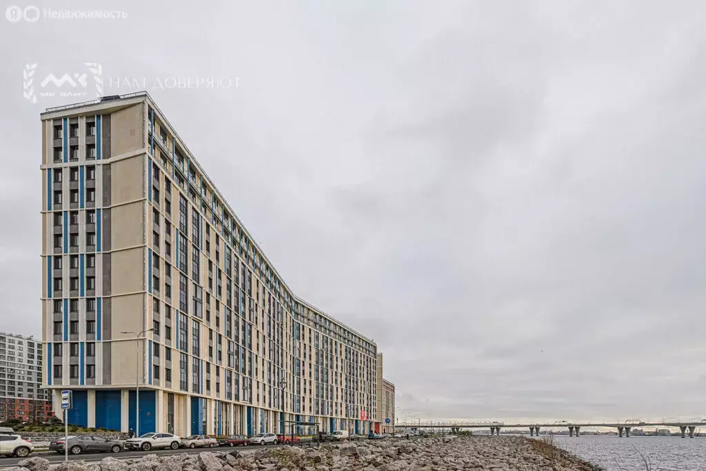 3-комнатная квартира: Санкт-Петербург, набережная Миклухо-Маклая, 1к1 ... - Фото 2