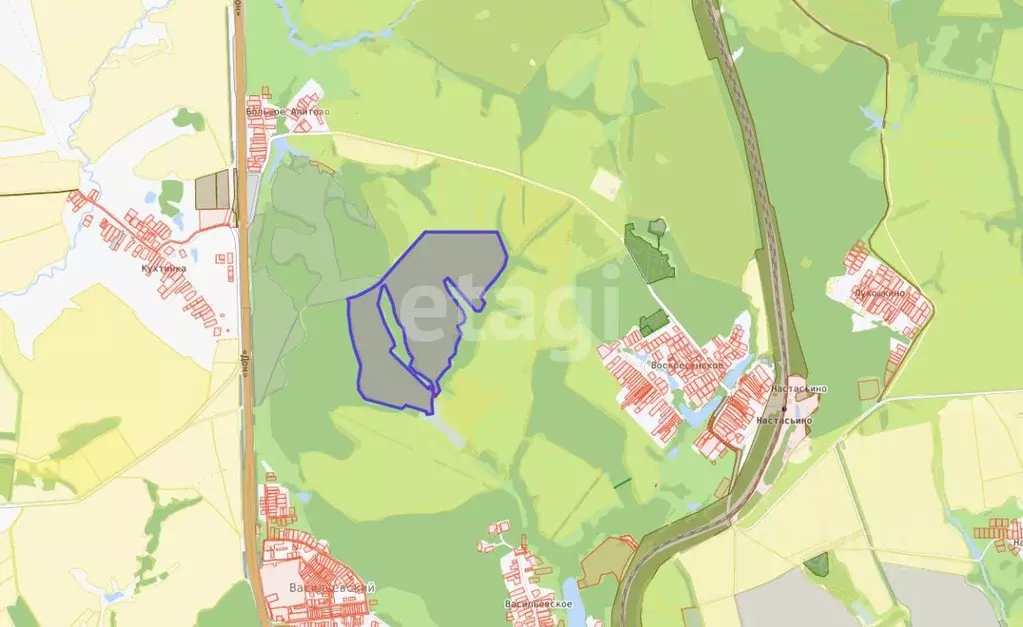 Участок в Тульская область, Веневский муниципальный округ, пос. ... - Фото 2