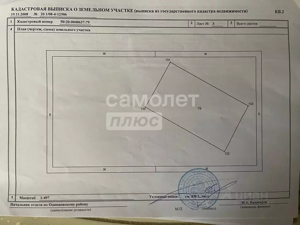 Участок в Московская область, Одинцовский городской округ, Горки-2 ... - Фото 2