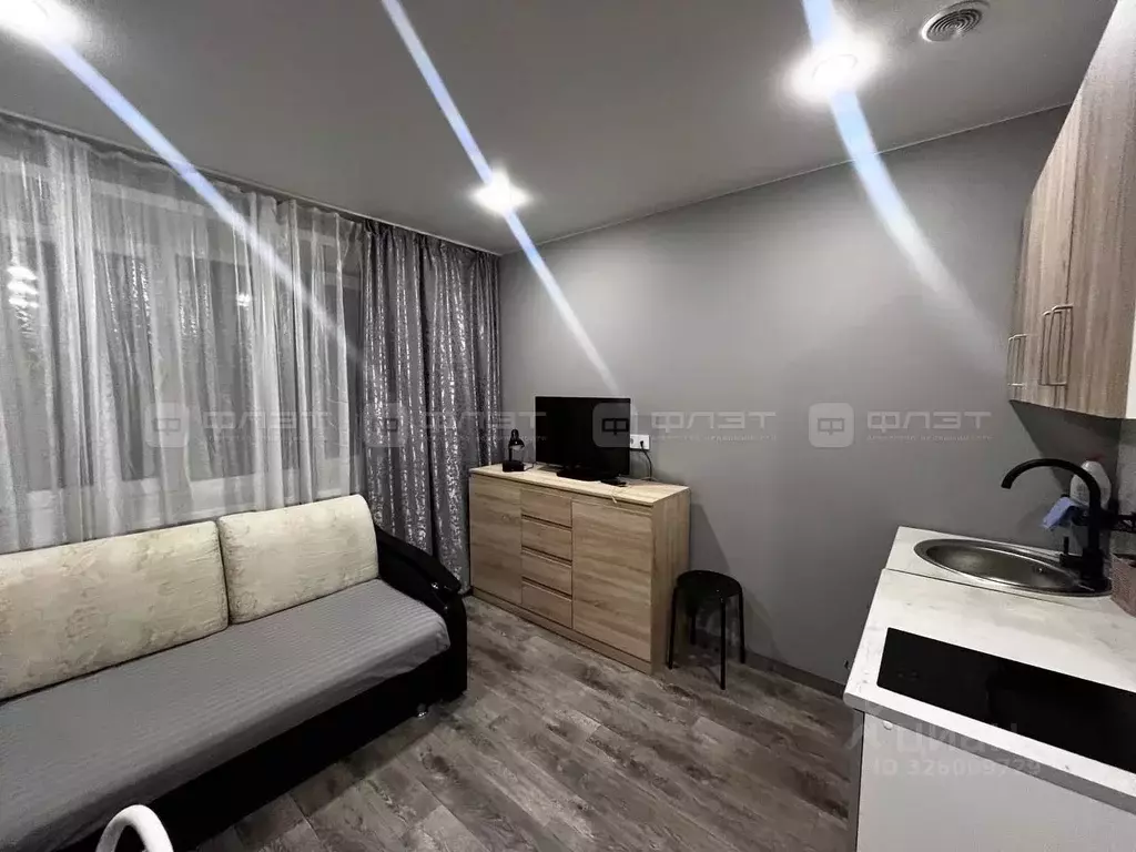 1-к кв. Татарстан, Казань ул. Дежнева, 4к1 (17.0 м) - Фото 2