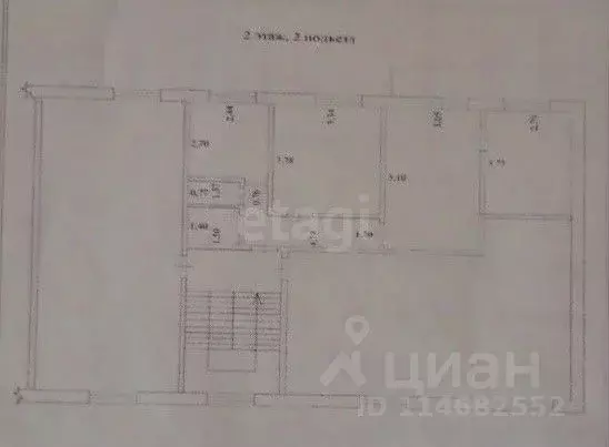 3-к кв. Волгоградская область, Среднеахтубинский район, Рахинское ... - Фото 1