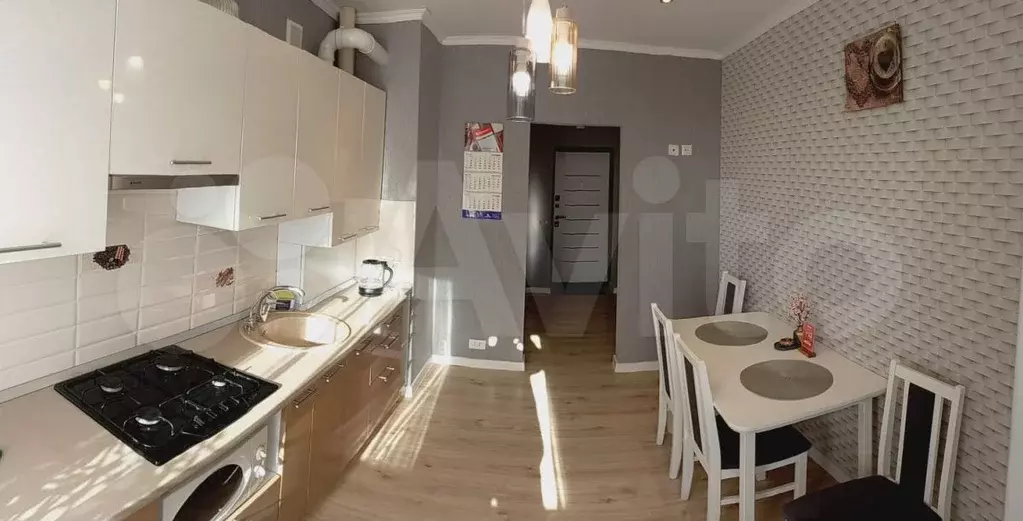 1-к. квартира, 37,4 м, 7/9 эт. - Фото 1