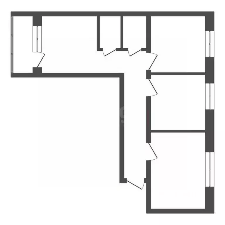 3-к кв. Красноярский край, Дудинка ул. Горького, 45А (73.0 м) - Фото 2
