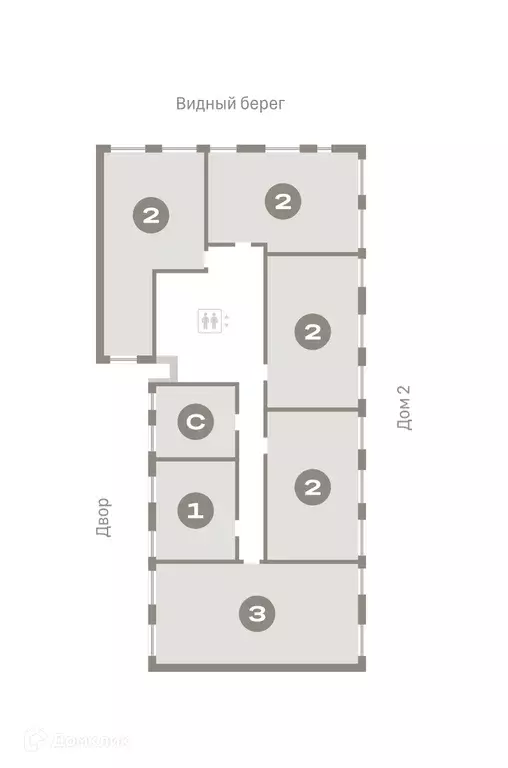 Продаётся 1-к квартира, 35.99 м - Фото 1