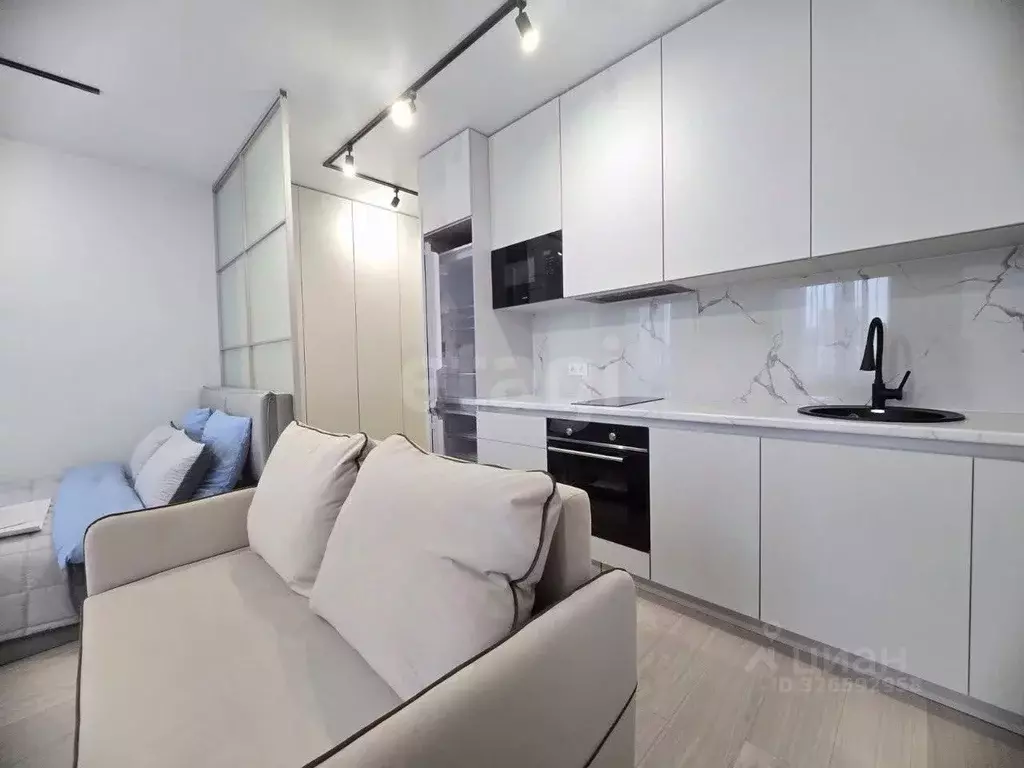 Студия Ростовская область, Ростов-на-Дону ул. Нансена, 109/2 (30.0 м) - Фото 1