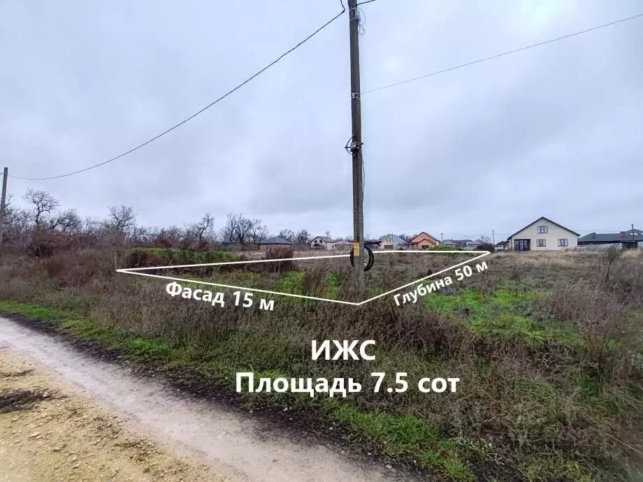 Участок в Краснодарский край, Темрюк Черноморская ул., 152 (7.5 сот.) - Фото 1