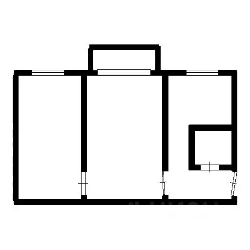 2-к кв. Крым, Евпатория просп. Победы, 55А (45.3 м) - Фото 1