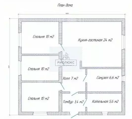 Дом в Челябинская область, Красноармейский муниципальный округ, пос. ... - Фото 1