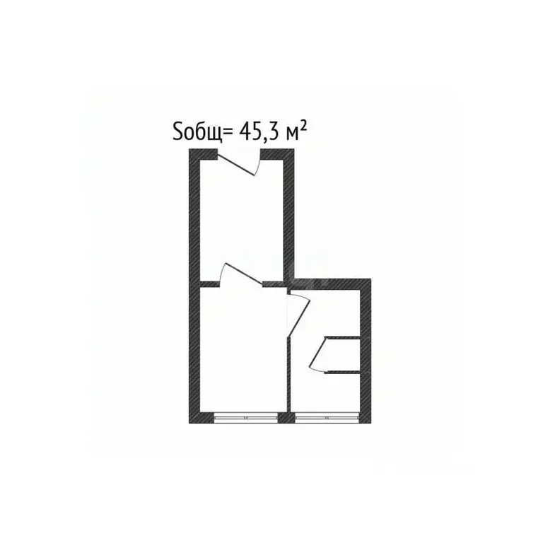 Офис в Брянская область, Жуковка Лесная ул., 6 (45 м) - Фото 1