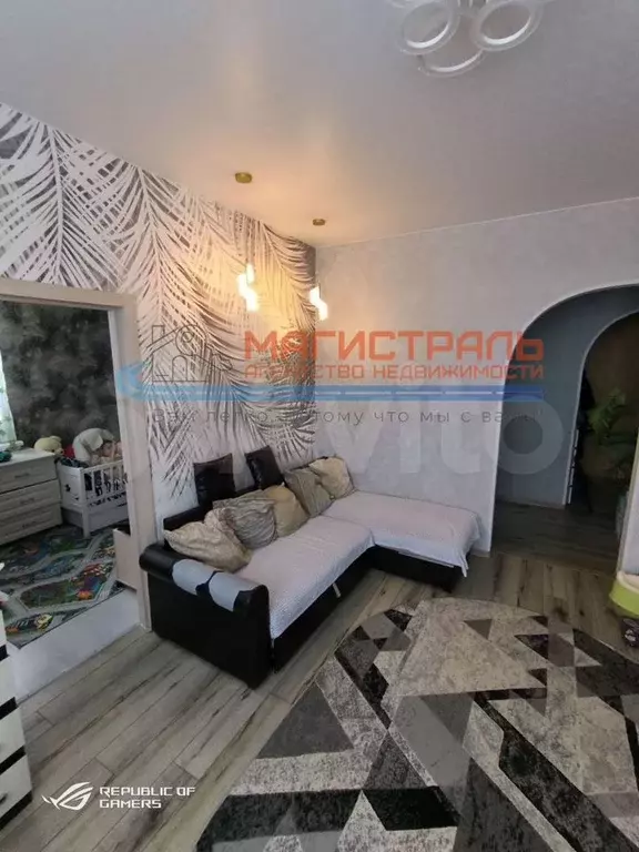 2-к. квартира, 44,9 м, 1/2 эт. - Фото 1