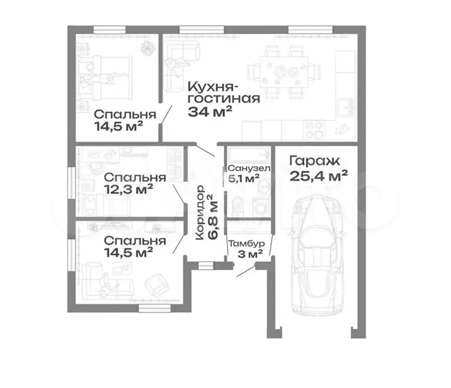 Дом 115,6 м на участке 4,7 сот. - Фото 0