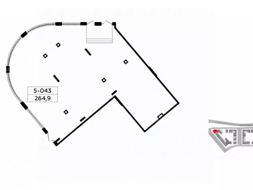 Торговая площадь в Москва Сосенское поселение, просп. Куприна, 7к1 ... - Фото 2