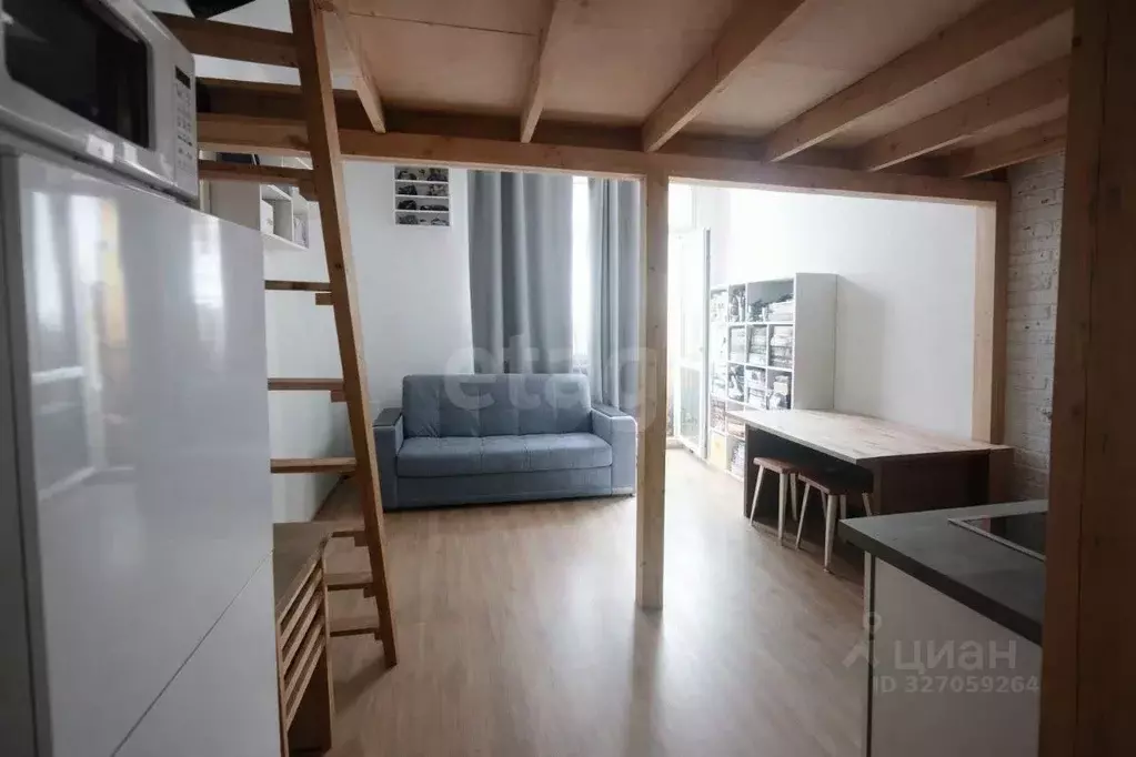 Студия Свердловская область, Екатеринбург Уктус жилрайон, Светлый мкр, ... - Фото 2