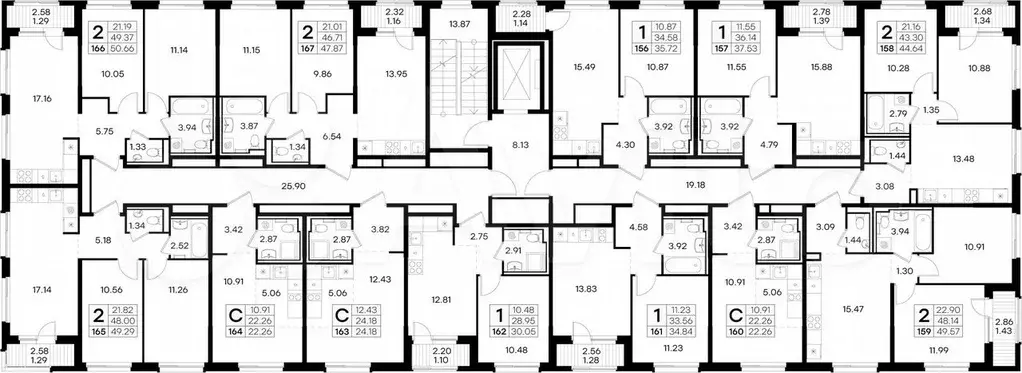 2-к. квартира, 47,9 м, 5/9 эт. - Фото 1