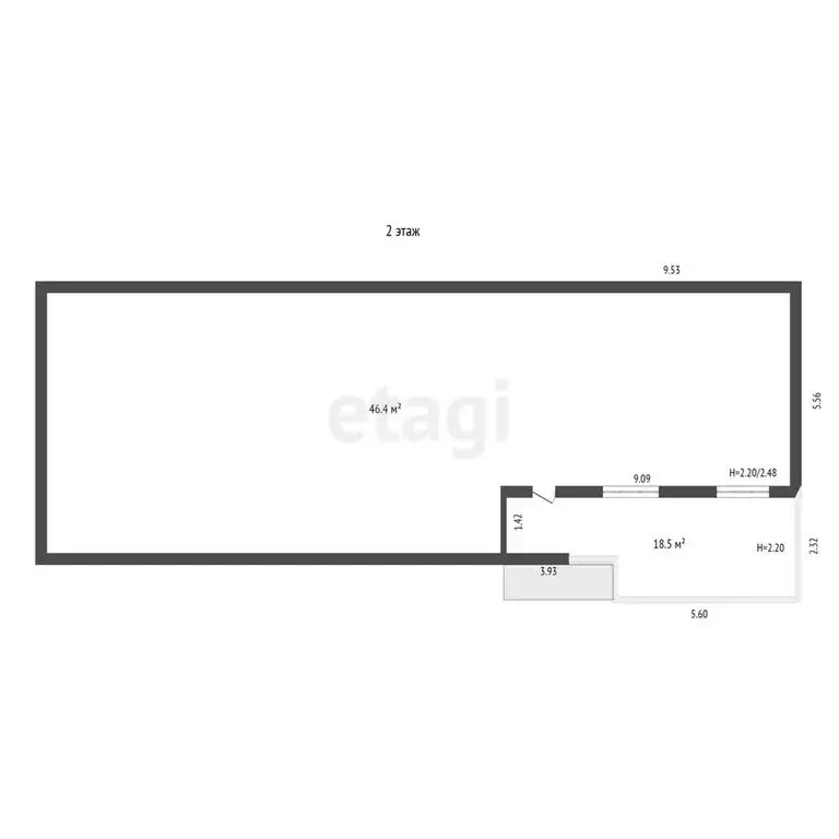 Помещение свободного назначения (209.4 м) - Фото 2