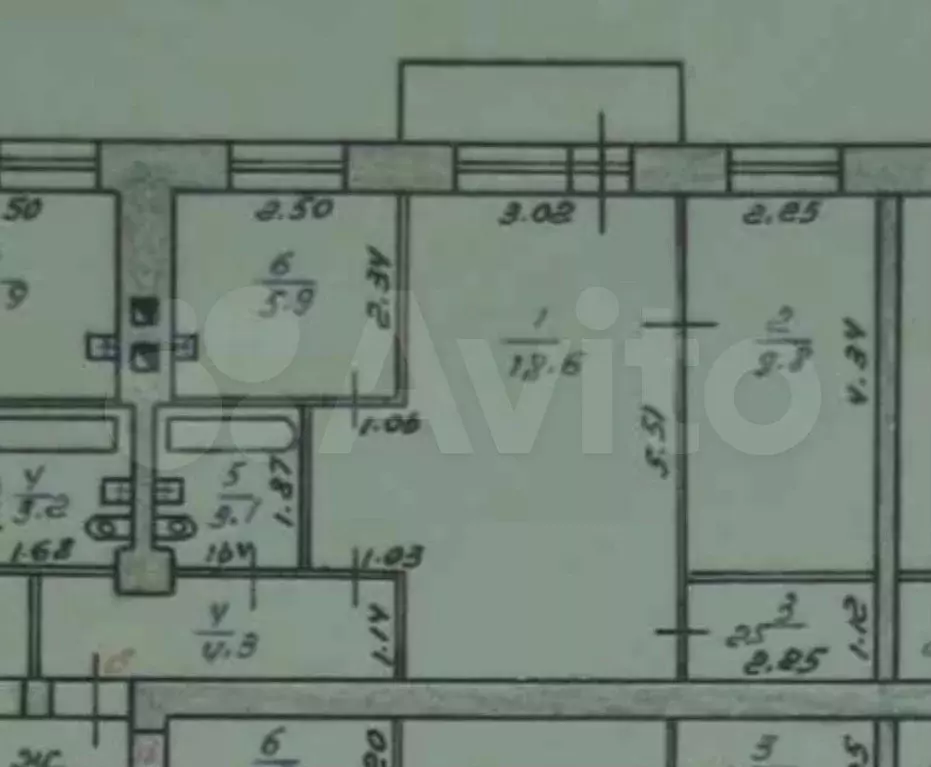 2-к. квартира, 44,2 м, 4/4 эт. - Фото 0