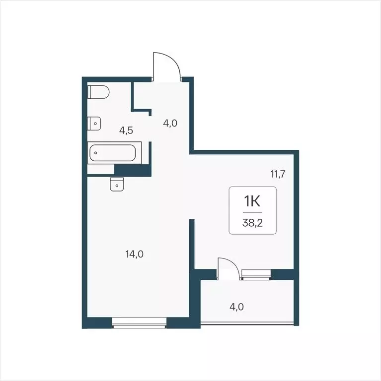 1-комнатная квартира: Новосибирск, Кедровая улица, 80/3 (38.2 м) - Фото 0