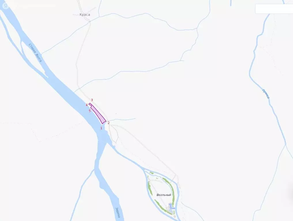 Участок в Икрянинский район, село Краса, Кооперативная улица (538 м) - Фото 2