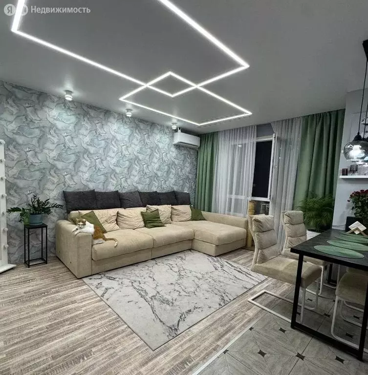 3-комнатная квартира: посёлок Придорожный, микрорайон Южный Город, ... - Фото 2