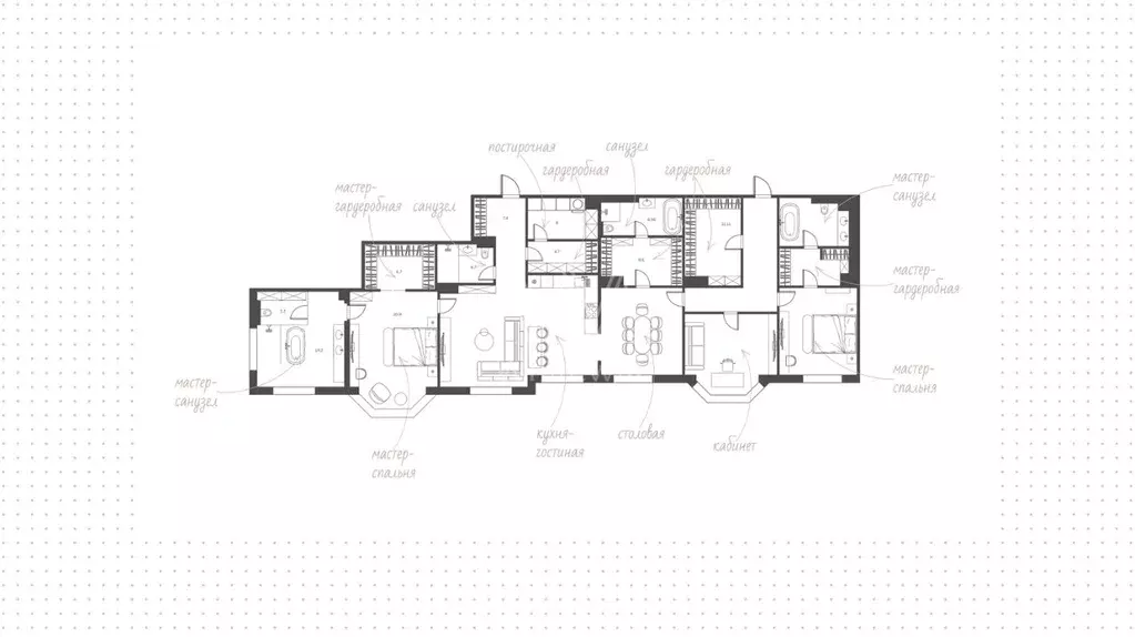 4-к кв. Москва пер. 1-й Тружеников, 12А (205.0 м) - Фото 1