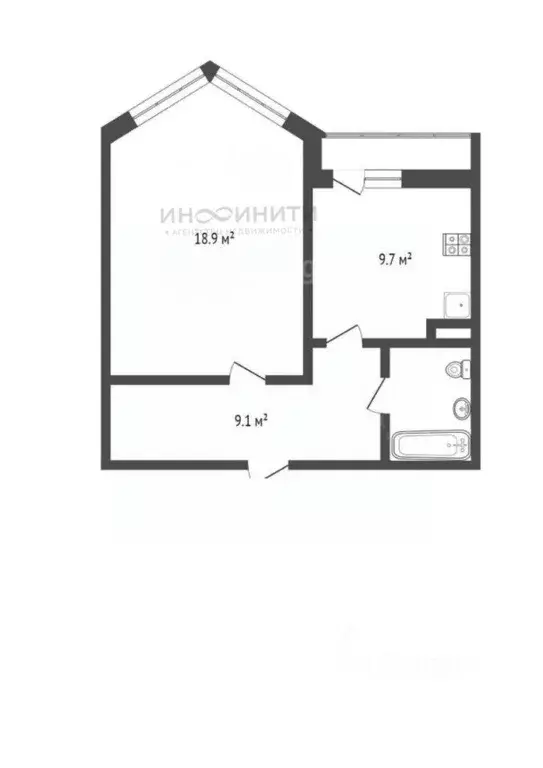 1-к кв. Москва аллея Буковая, 14 (41.0 м) - Фото 1