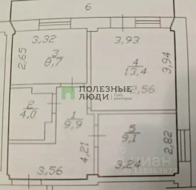 2-к кв. Красноярский край, Красноярск Соколовская ул., 72 (45.0 м) - Фото 2