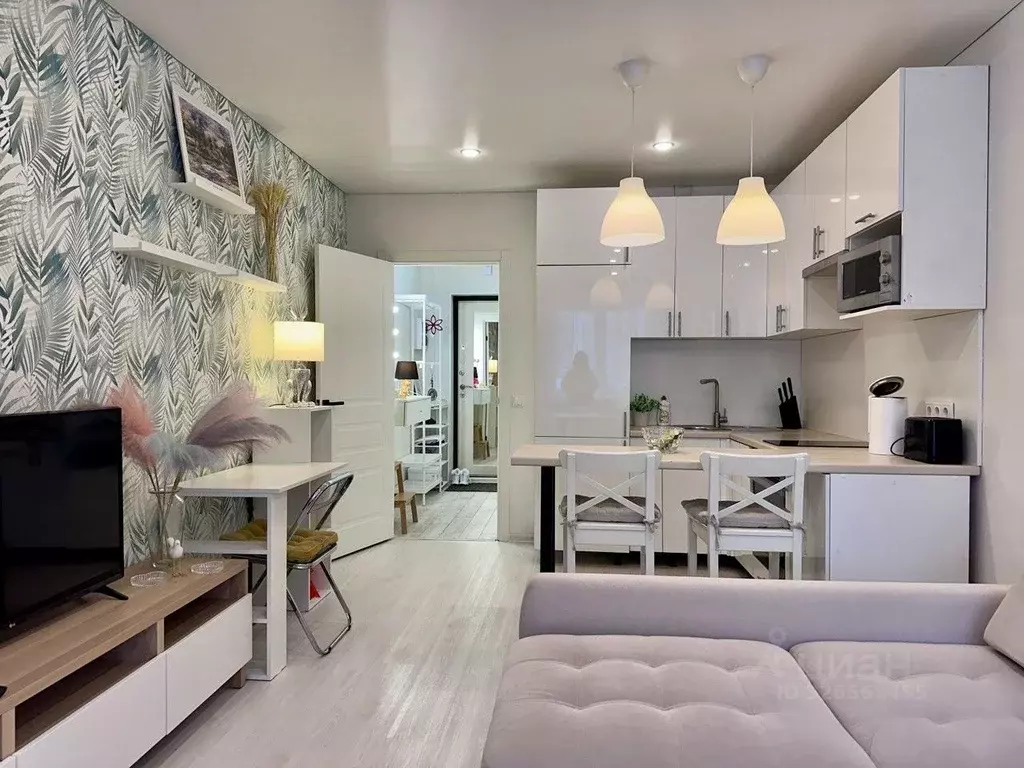 Студия Ленинградская область, Мурино Всеволожский район, просп. ... - Фото 2