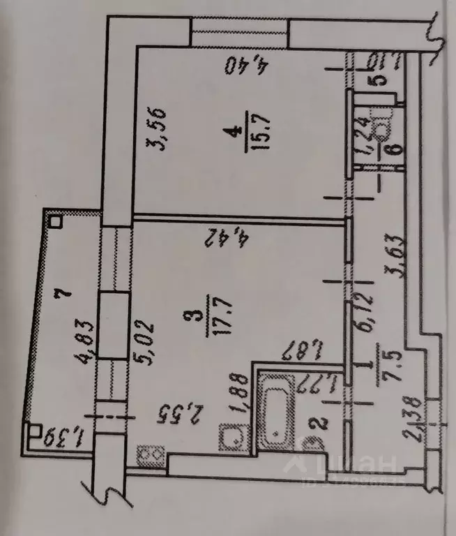 2-к кв. Омская область, Омск ул. Завертяева, 18/9 (47.0 м) - Фото 1