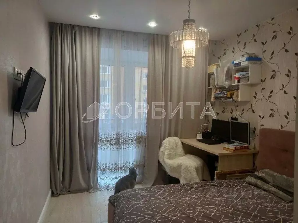 1-к кв. Тюменская область, Тюмень ул. Клары Цеткин, 61к5 (34.2 м) - Фото 1