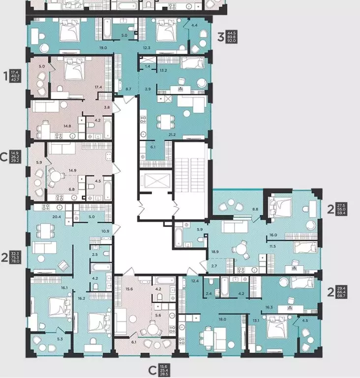 3-к кв. Архангельская область, Северодвинск  (92.0 м) - Фото 1