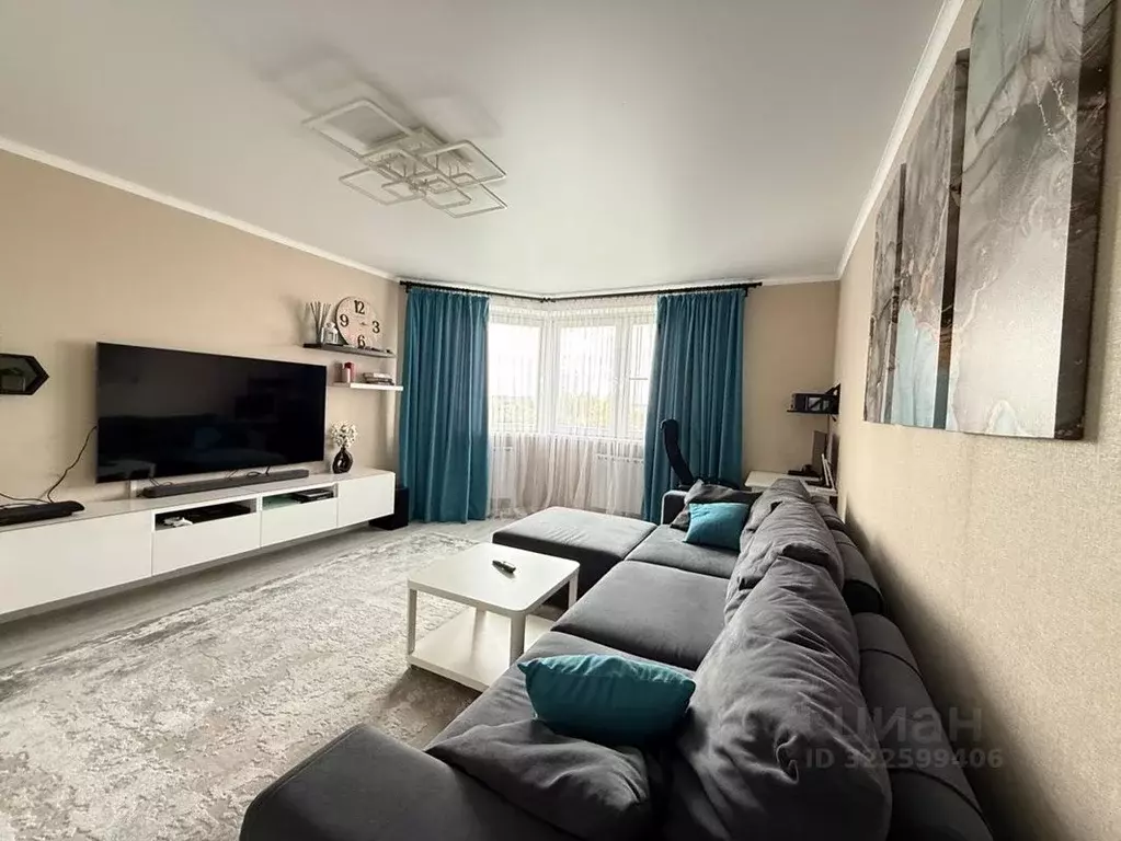 2-к кв. Московская область, Домодедово Южный мкр, ул. Курыжова, 30 ... - Фото 2