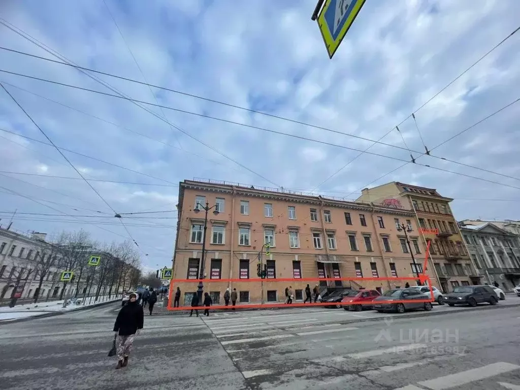 Торговая площадь в Санкт-Петербург Кадетская линия, 25 (351 м) - Фото 0